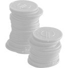Jetons - 100 pieces - Jaune - 100 u. - O25 mm (BarUp)  au meilleur prix sur Restock CHR