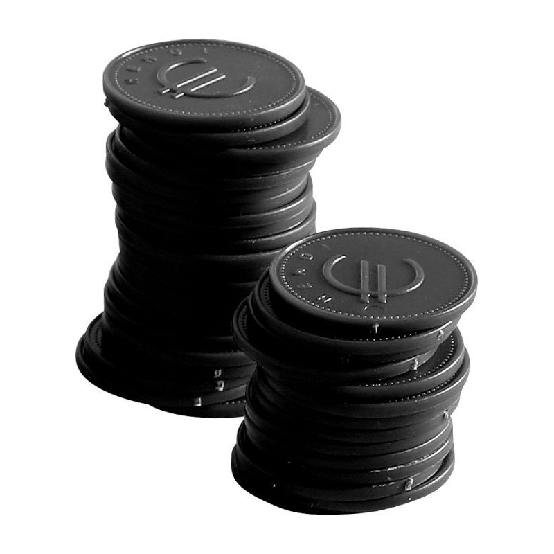 Jetons - 100 pieces - Jaune - 100 u. - O25 mm (BarUp)  au meilleur prix sur Restock CHR