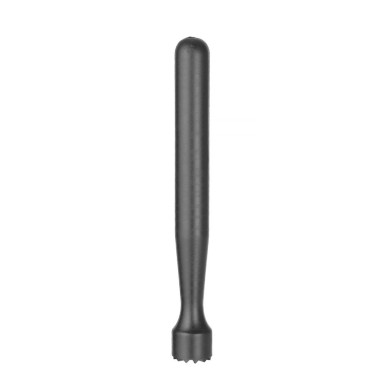 Pilon a cocktail - Tete rainuree - Noir - O34x207 mm (BarUp)  au meilleur prix sur Restock CHR