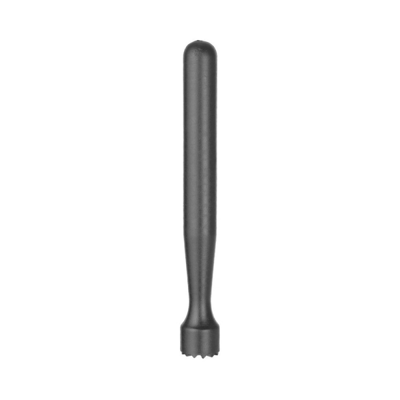 Pilon a cocktail - Tete rainuree - Noir - O34x207 mm (BarUp)  au meilleur prix sur Restock CHR