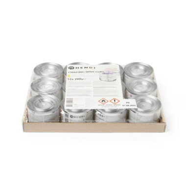 Pate combustible pour chafing dish en boite - 12 u (HENDI)  au meilleur prix sur Restock CHR