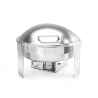 Chafing dish rond finition satine - Profi Line - 6 L - 465x420xH320 mm (HENDI)  au meilleur prix sur Restock CHR