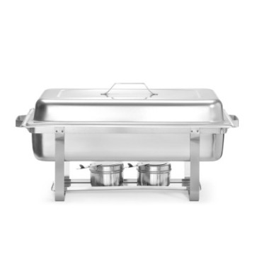Chafing dish Gastronorme 1/1 - Kitchen Line - 9 L - 600x358xH295 mm (HENDI)  au meilleur prix sur Restock CHR