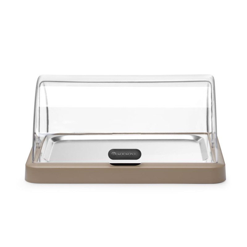 Vitrine refrigerante a couvercle coulissant Duo UNIQ - designed by Robert Bronwasser - Simple - Vert (HENDI)  au meilleur prix s