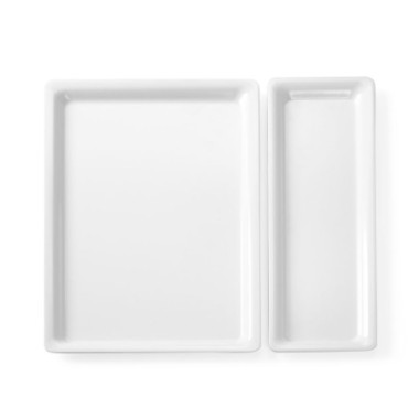 Plateaux gastronormes bord fin - GN 1/3 - 325x177xH20 mm (HENDI)  au meilleur prix sur Restock CHR