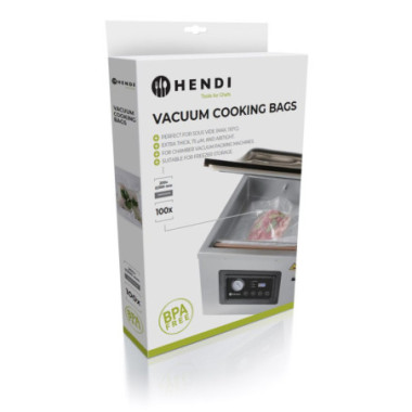 Sacs de cuisson sous vide - 100 u. - 300x200 mm (HENDI)  au meilleur prix sur Restock CHR