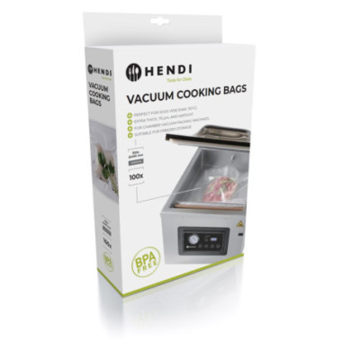 Sacs de cuisson sous vide - 100 u. - 400x300 mm (HENDI)  au meilleur prix sur Restock CHR