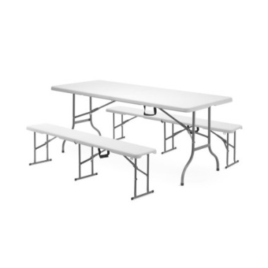 Table pliante - AmerBox - charge max - 150 kg. - 1830x750xH740 mm  au meilleur prix sur Restock CHR