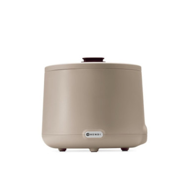 Marmite a soupe UNIQ - designed by Robert Bronwasser - 8 L - Beige - 220-240V/500W - O365xH325 mm (HENDI)  au meilleur prix sur 