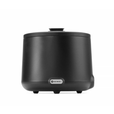 Marmite a soupe UNIQ - designed by Robert Bronwasser - 8 L - Noir - 220-240V/500W - O365xH325 mm (HENDI)  au meilleur prix sur R