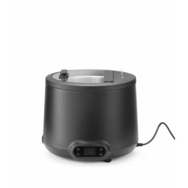 Marmite a soupe UNIQ - designed by Robert Bronwasser - 8 L - Noir - 220-240V/500W - O365xH325 mm (HENDI)  au meilleur prix sur R