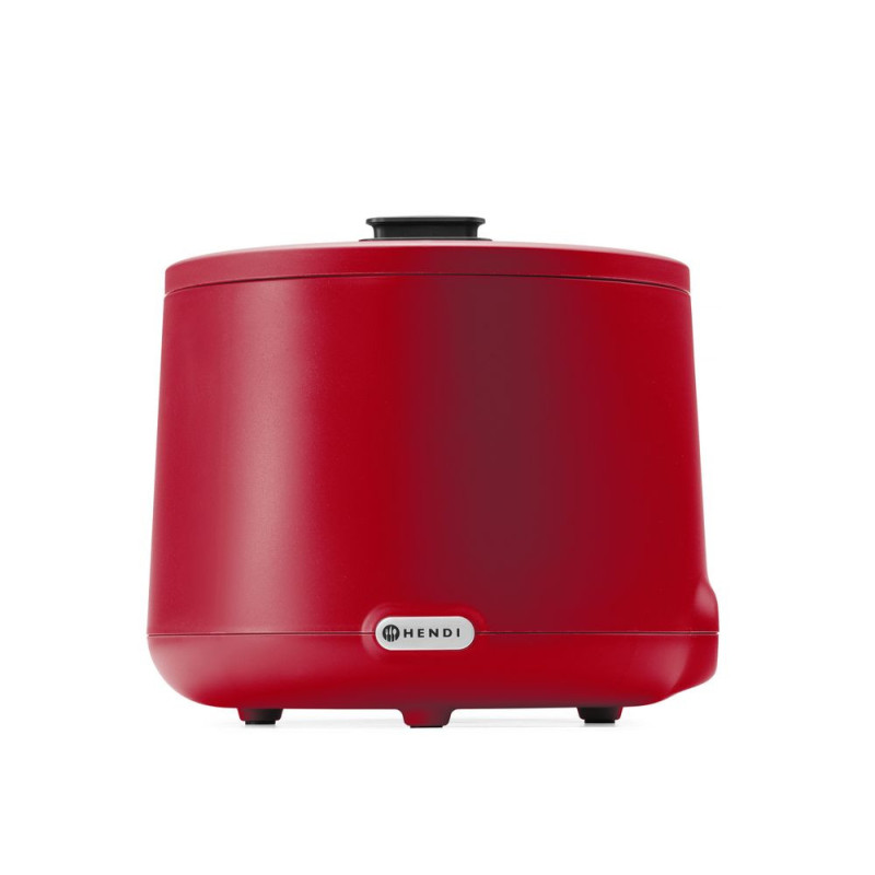Marmite a soupe UNIQ - designed by Robert Bronwasser - 8 L - Noir - 220-240V/500W - O365xH325 mm (HENDI)  au meilleur prix sur R