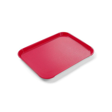 Plateaux fastfood petit - Rouge - 265x345xH20 mm (HENDI)  au meilleur prix sur Restock CHR