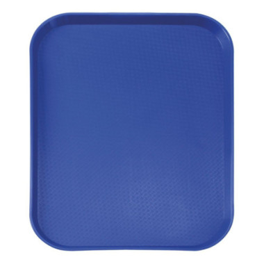 Plateaux fastfood petit - Bleu - 265x345xH20 mm (HENDI)  au meilleur prix sur Restock CHR