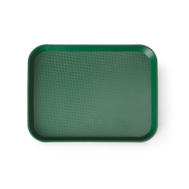 Plateaux fastfood petit - Vert - 265x345xH20 mm (HENDI)  au meilleur prix sur Restock CHR