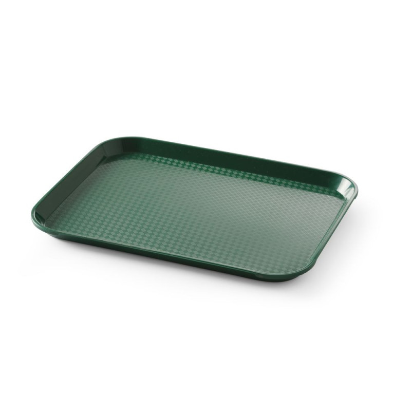 Plateaux fastfood petit - Vert - 265x345xH20 mm (HENDI)  au meilleur prix sur Restock CHR