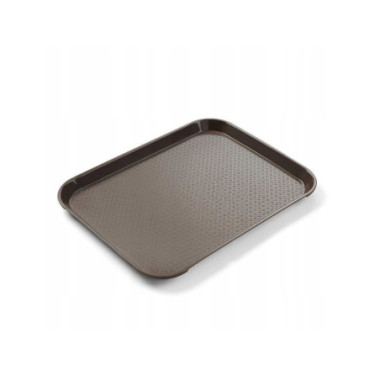 Plateaux fastfood petit - Brun - 265x345xH20 mm (HENDI)  au meilleur prix sur Restock CHR