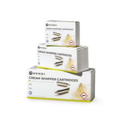 Cartouches pour siphon a chantilly - 50 u (HENDI)  au meilleur prix sur Restock CHR