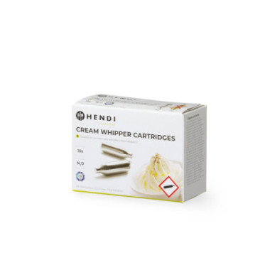 Cartouches pour siphon a chantilly - 10 u (HENDI)  au meilleur prix sur Restock CHR