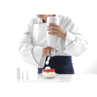 Siphon a chantilly - Kitchen Line - 0 - 25 L - O80xH200 mm (HENDI)  au meilleur prix sur Restock CHR