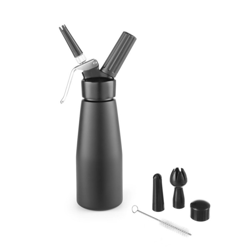 Siphon a chantilly noir - Kitchen Line - 0 - 5 L - Noir - O80xH260 mm (HENDI)  au meilleur prix sur Restock CHR