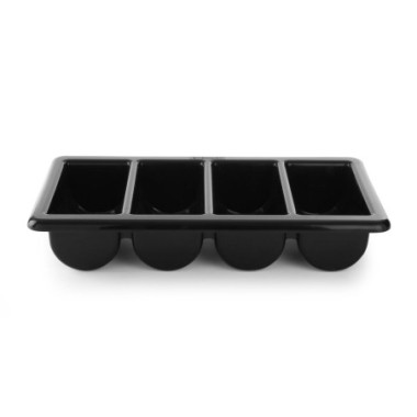 Bac a couverts - Noir - 530x325xH100 mm (HENDI)  au meilleur prix sur Restock CHR