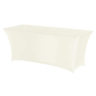 Housse de table rectangulaire - 810910  810897 - Blanc - 1830x760xH730 mm (HENDI)  au meilleur prix sur Restock CHR