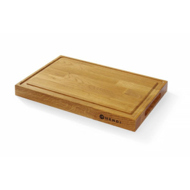 Planche de presentation en chene - 420x280xH40 mm (HENDI)  au meilleur prix sur Restock CHR