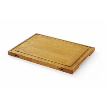 Planche de presentation en chene - 370x270xH20 mm (HENDI)  au meilleur prix sur Restock CHR