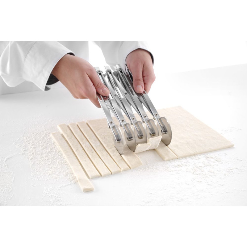 Rouleau multi-coupe avec 5 roulettes - 222x56xH55 mm (HENDI)  au meilleur prix sur Restock CHR