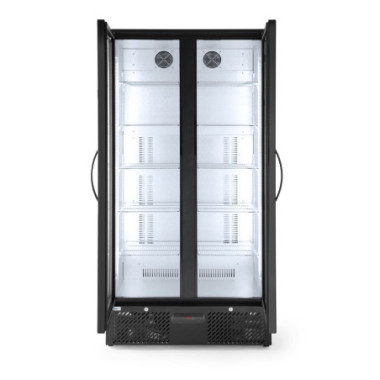 Arriere de bar double porte - 384 L - Noir - 220-240V/365W - 900x530xH1820 mm (Arktic)  au meilleur prix sur Restock CHR