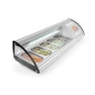 Vitrine a sushis 5x GN 1/3 - 230V/160W - 1307x445xH327 mm (Arktic)  au meilleur prix sur Restock CHR