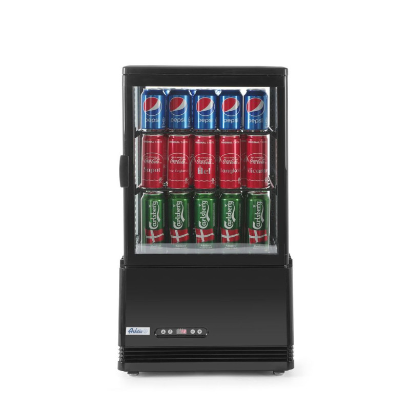 Vitrine de table - 58 litres - noir - 230V/170W - 452x406xH830 mm (Arktic)  au meilleur prix sur Restock CHR