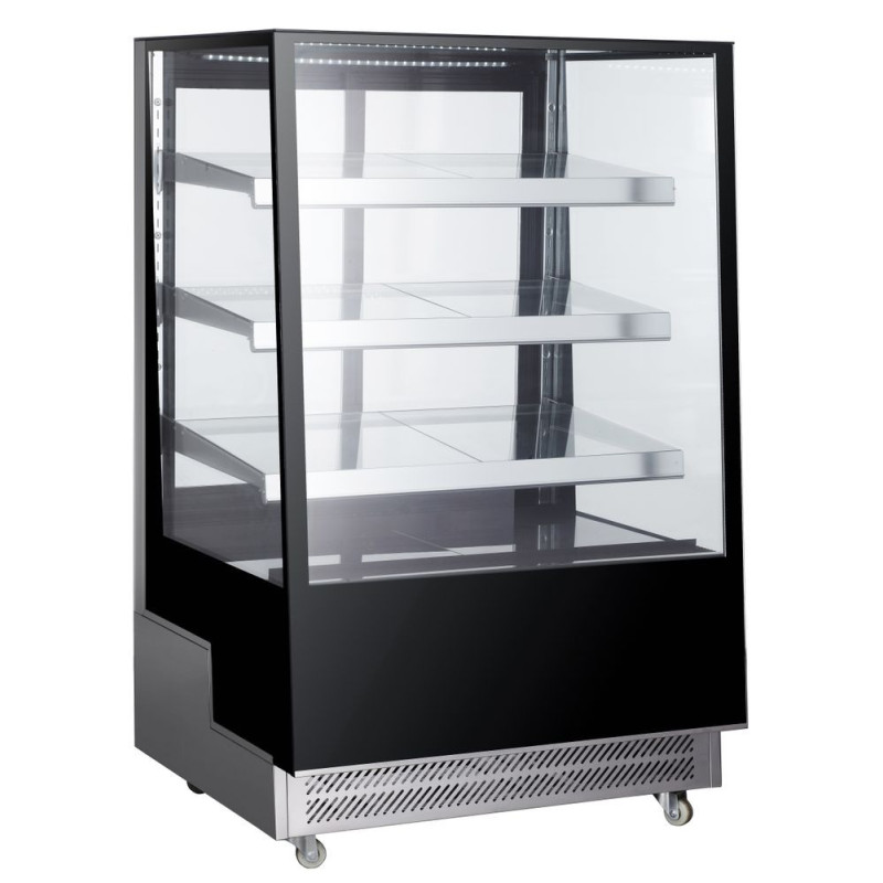 Vitrines refrigerees avec 3 etageres inclinees - 500 L - 230V/490W - 900x833xH1460 mm (Arktic)  au meilleur prix sur Restock CHR