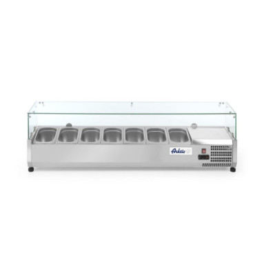 Vitrine refrigeree - 7x GN 1/4 - 230V/180W - 1505x335xH460 mm (Arktic)  au meilleur prix sur Restock CHR