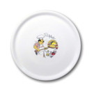 Assiette a pizza Tradition - Blanc - O330 mm (HENDI)  au meilleur prix sur Restock CHR