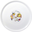 Assiette a pizza Tradition - Blanc - O310 mm (HENDI)  au meilleur prix sur Restock CHR