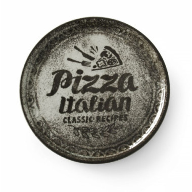 Assiette a pizza Recipe Collection Noir - Noir - O310 mm (HENDI)  au meilleur prix sur Restock CHR