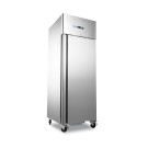 Réfrigérateur 600L GN 2/1 sur roulettes 3 étagères réglables acier inoxydable contrôle numérique - Maxima  au meilleur prix sur 