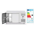 Congelateur comptoir avec deux portes Profi Line 280 L - Profi Line - GN 1/1 - 280 L - 230V/600W - 1360x700xH910 mm (Arktic)  au