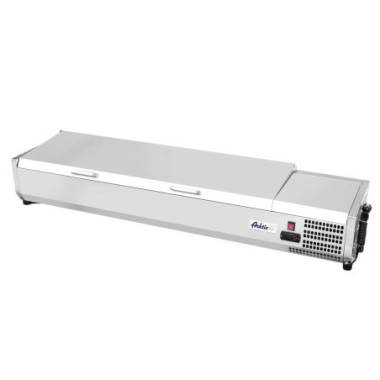 Vitrine refrigeree GN 1/3 - 8x GN 1/3 - 230V/180W - 1805x420xH630 mm (Arktic)  au meilleur prix sur Restock CHR