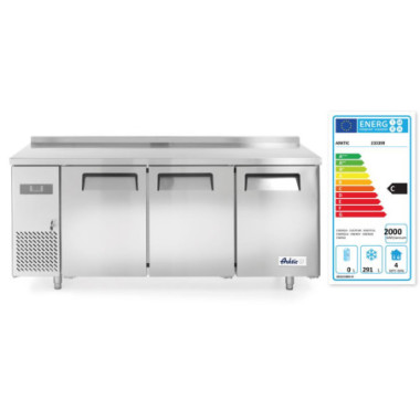 Congelateur comptoir avec trois portes Kitchen Line 390 L - Kitchen Line - 291 L - 230V/550W - 1800x600xH886 mm (Arktic)  au mei