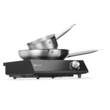 Set : Plaque de cuisson a induction 3500W  casserole  poele - Noir - 220-240V/3500W - 320x395xH95 mm (HENDI)  au meilleur prix s