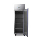 Réfrigérateur 600L GN 2/1 sur roulettes 3 étagères réglables acier inoxydable contrôle numérique - Maxima  au meilleur prix sur 
