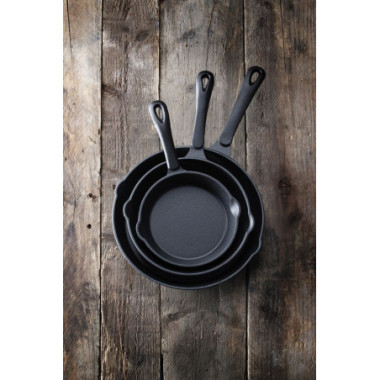 Poele en fonte - Noir - O165xH35 mm (HENDI)  au meilleur prix sur Restock CHR