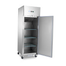 Réfrigérateur 600L GN 2/1 sur roulettes 3 étagères réglables acier inoxydable contrôle numérique - Maxima  au meilleur prix sur 