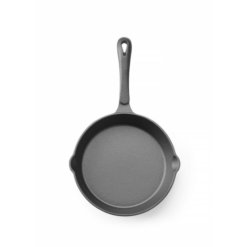 Poele en fonte - Noir - O200xH40 mm (HENDI)  au meilleur prix sur Restock CHR