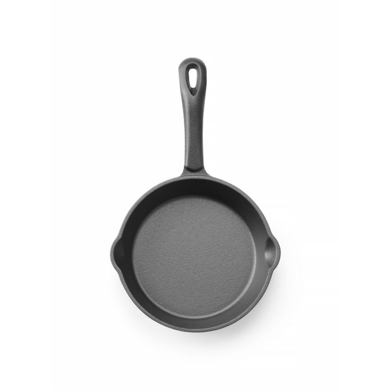 Poele en fonte - Noir - O200xH40 mm (HENDI)  au meilleur prix sur Restock CHR