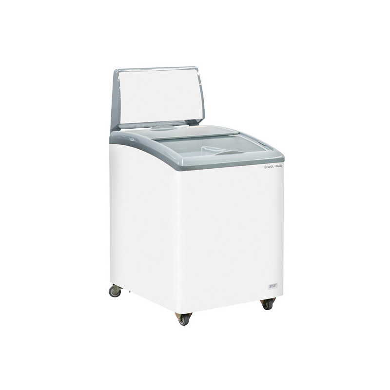 Congélateur Coffre de 150 litres couvercle verre coulissant - Cool Head  au meilleur prix sur Restock CHR