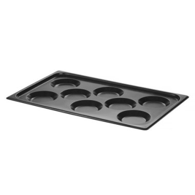 Plateau avec revetement antiadhesif CONVECTOMAT EGGPLATE - GN 1/1 - Noir - 530x325xH26 mm (HENDI)  au meilleur prix sur Restock 